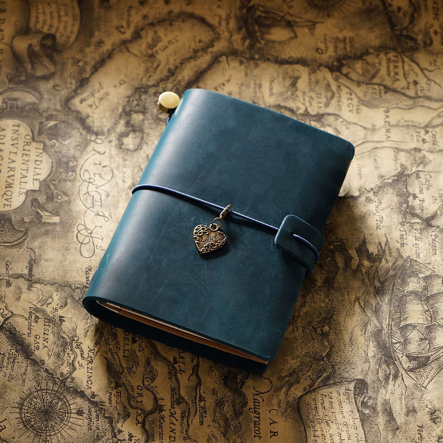 Picture of Travel Notebook Notebook Cowhide Genuine Leather Diary Retro Notepad Creative Record Tn Spot Wholesale