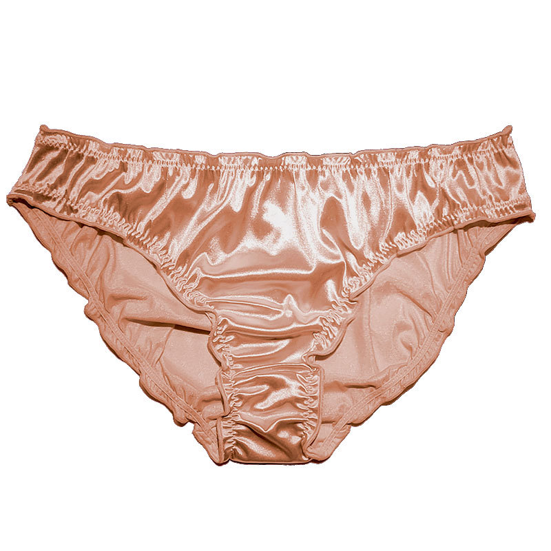 Picture of Cross-border Amazon Large Size Women's Underwear Low Waist European and American Sexy Soft Comfortable Super Stretch Color Thong Pure Cotton