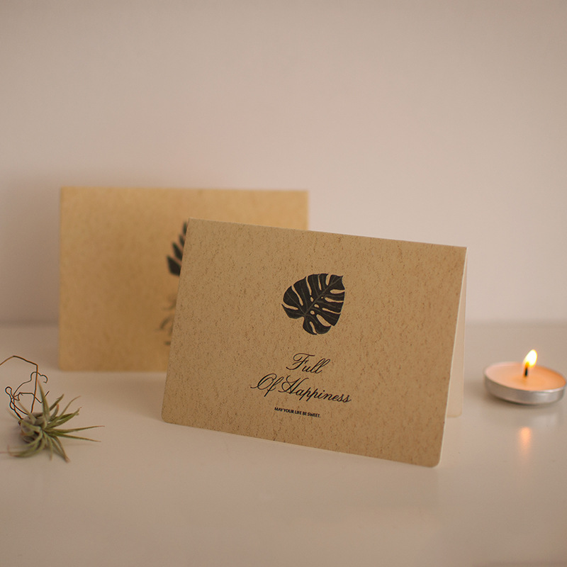 Picture of Greeting Cards, Birthday Wishes, Small Cards, Korean Creative Mini Message Sense, Festival Teacher's Day Thank You Paper