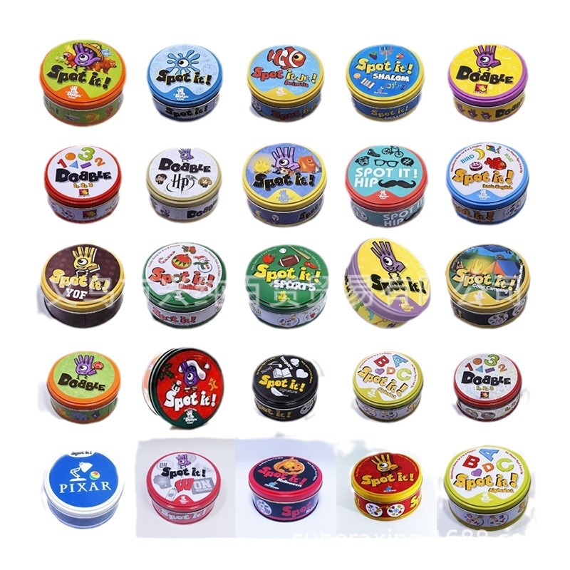 Picture of Direct Sales Hot-Selling Spot It Card Dobble English Board Game Find Your Sister Large Quantity