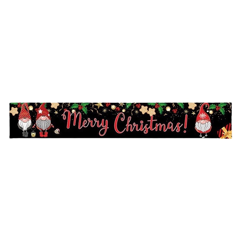 Amazon New Christmas Banner Christmas Holiday Party Celebration Decorative Flag Scene Background Layout Flag
