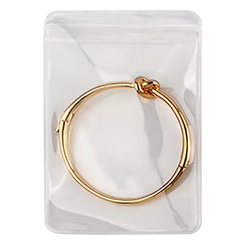 Transparent Jewelry Bag Cultural Play Sealed Bag Buddha Beads Handstring Jewelry Packaging Bag Jewelry Storage Bag pvc Self-sealing Bag