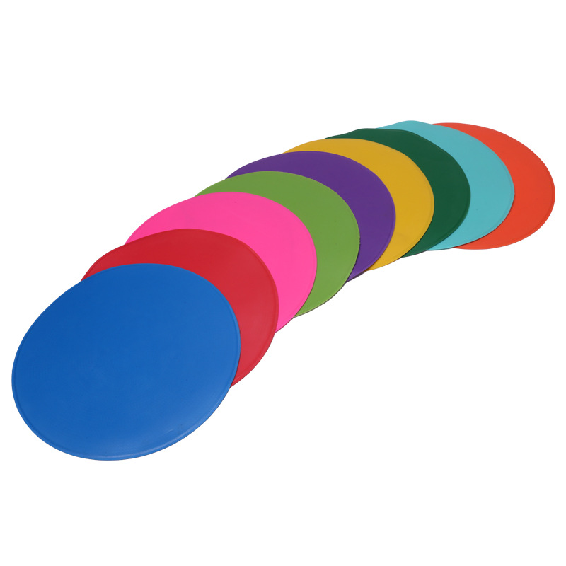 Football training plane sign plate disc sign plate training obstacle round mouth tennis landmark pad