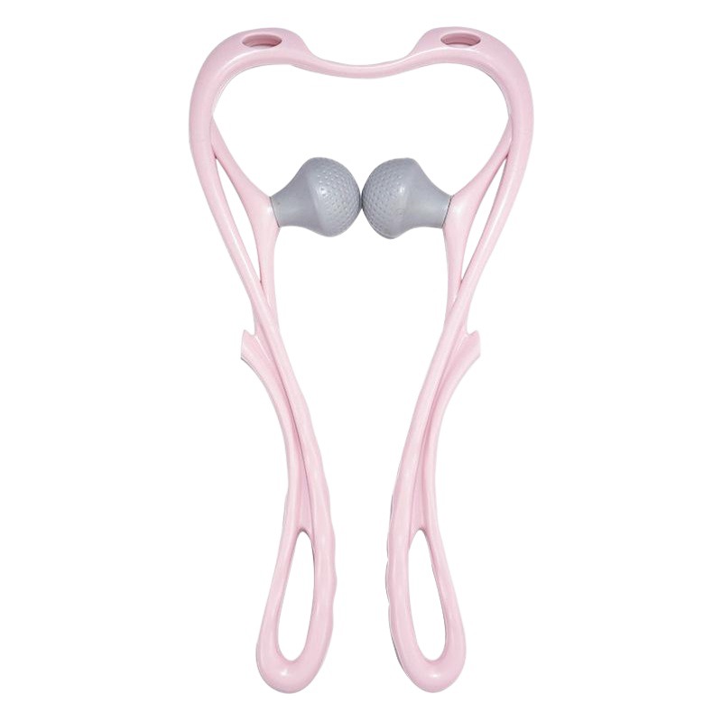 Cervical Spine Massager Manual Massager Multifunctional Neck Double Ball Press Fitness Material Meridian