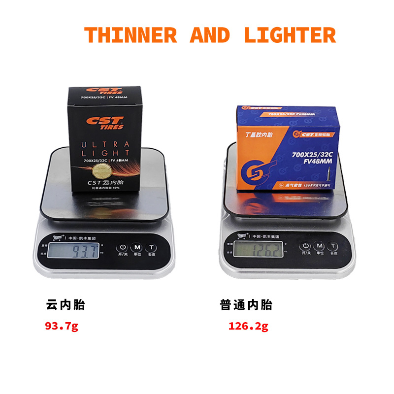 Picture of CST is new bicycle tire road bike mountain bike inner tube full range of specifications ultra-light quantitative inner and outer tires