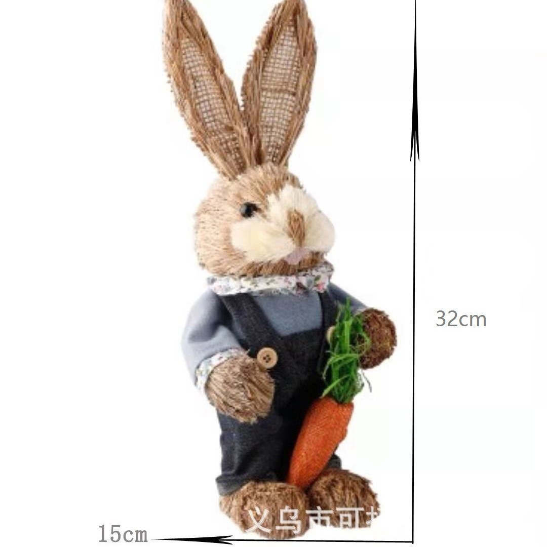 Picture of Cross-Border Easter Bunny 2025 New Party Decoration Simulation Ornaments Wholesale