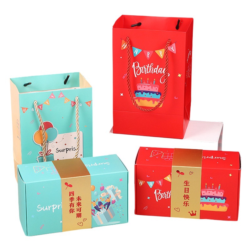 Surprise bounce box jump red envelope New year Valentine's Day internet celebrity explosion box wholesale surprise box