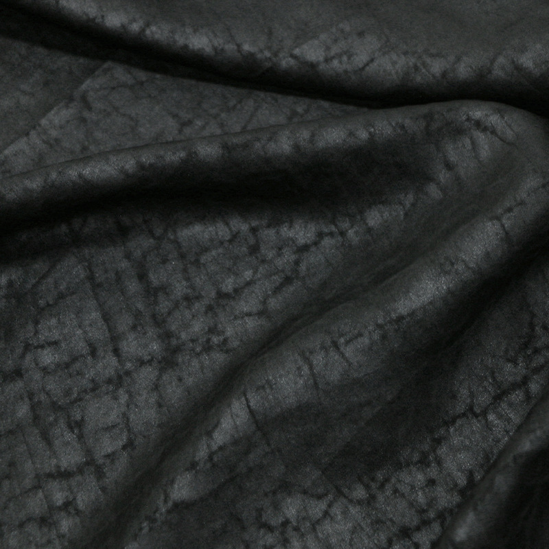Special black Shunde intangible cultural heritage fragrant cloud yarn full score silk plain satin turtle pattern fabric multi-color spot satin turtle old fabric