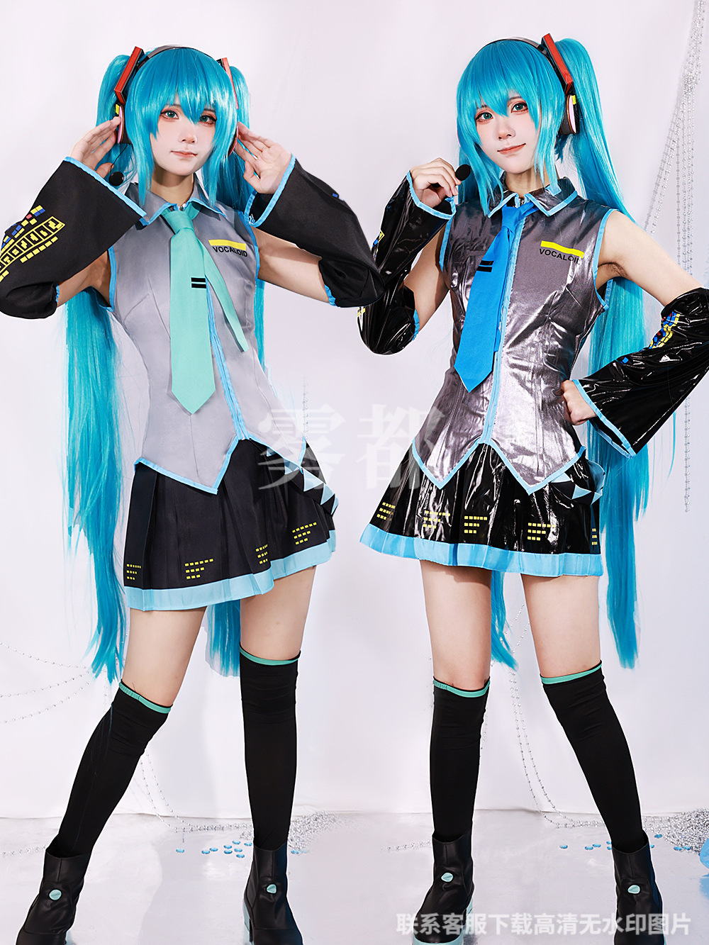 Picture of Foggy Virtual Idol cos Suit Formula Suit Patent Leather cosplay Women's Secondary Animation Girl JK Suit Full Set