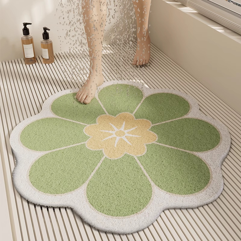 New Type Bathroom Non-slip Mat Shower Room Bathroom Floor Anti-fall Foot Mat Toilet Bathroom Bathtub Waterproof Mat