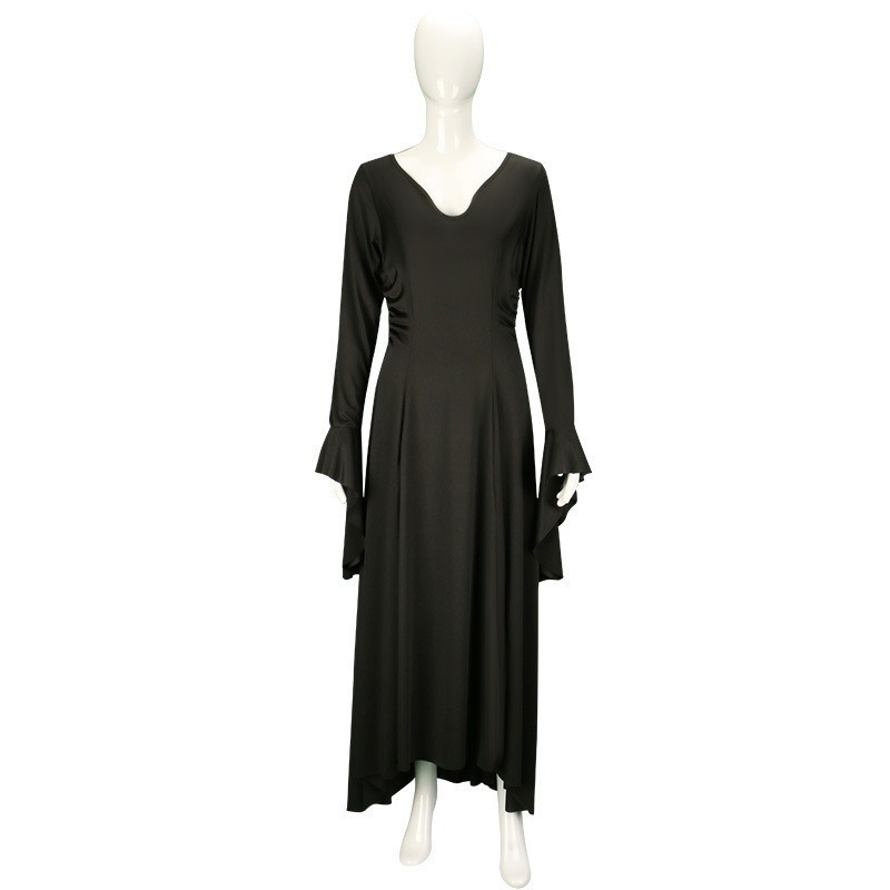 Picture of Adams cos clothing gauze dress Wednesday Adams black gauze dress Adams cosplay clothing