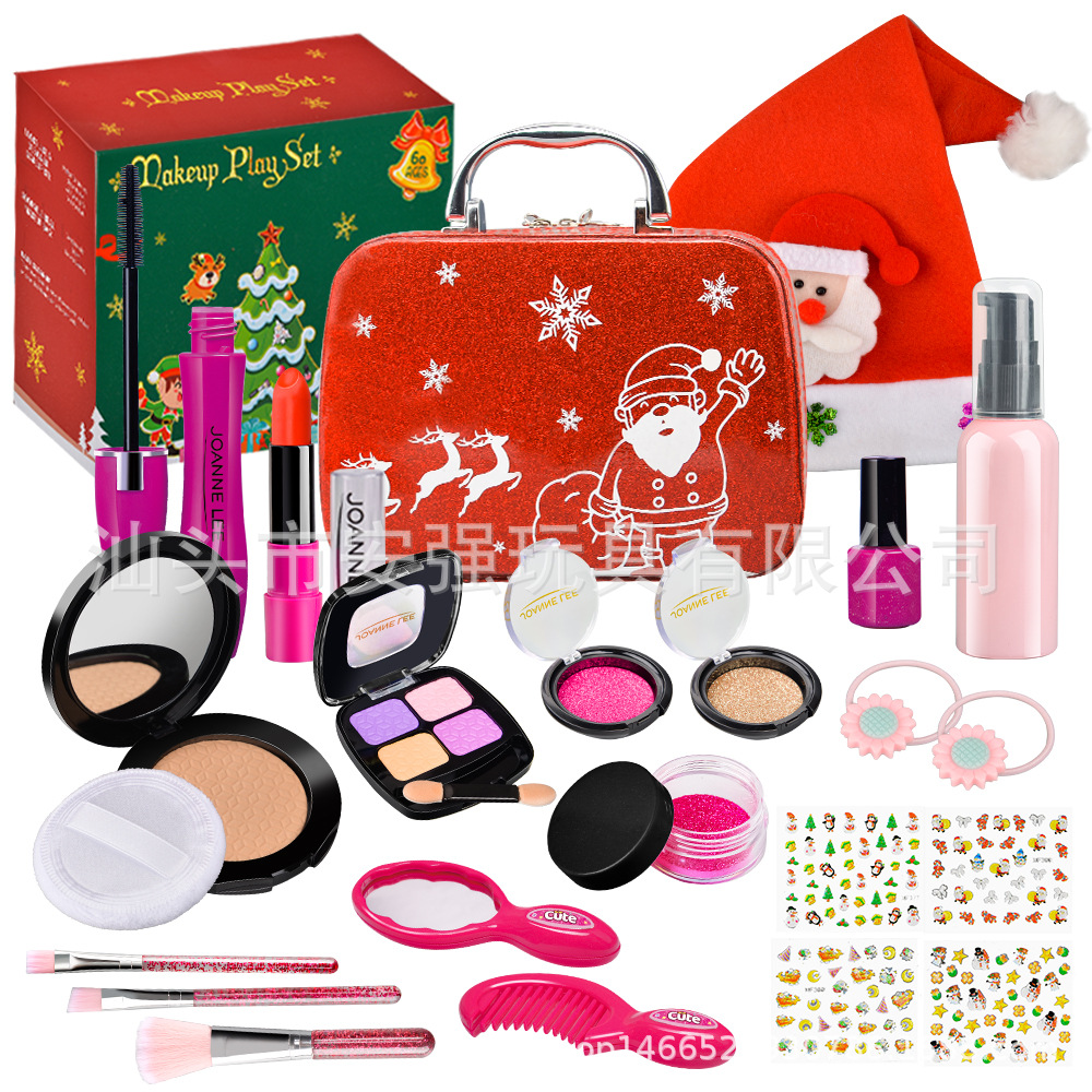 Picture of Cross-border cosmetics for Children girl dressing toys simulation play house princess makeup handbag bag set