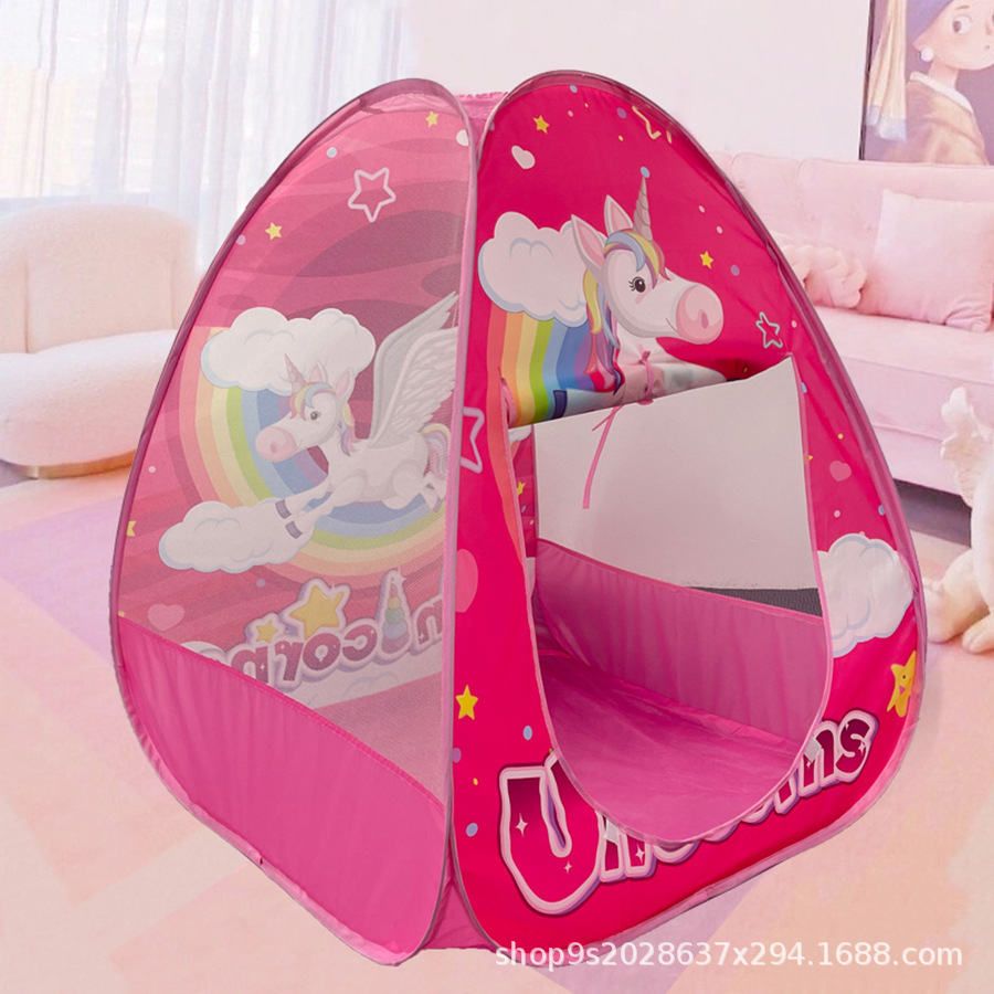 Tent indoor children's girl's game house small house boy baby free installation quick opening Amazon cross-border wholesale