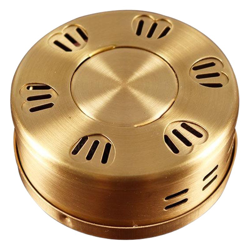 Thickened Moxibustion Box Pure Copper Massage New Concave Portable Moxibustion Copper Box Household Adjustable Temperature Portable All Copper