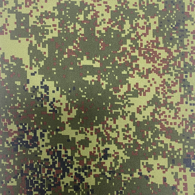 9X6 Pvc Camouflage Waterproof Fabric 900D Plain Weave In-Stock Outdoor Bag Tent Fabric Oxford Fabric Home Textile High Density