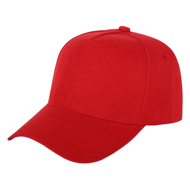 Customizable Embroidered Logo Five-Panel Baseball Cap Blank Advertising Hat, Sun Protection Breathable Sports Style Visor Cap Wholesale
