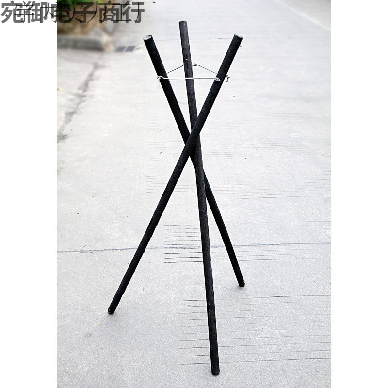 Florist opening flower stand, flower basket, tripod, wooden triangle stand, flower balloon trident holder, flower arrangement tray