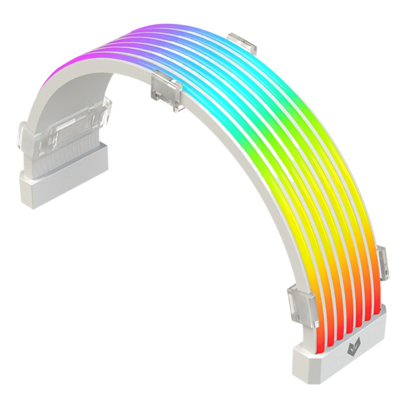 Cool Moon Computer Luminous Line Argb Neon Line 8P/24Pin Motherboard Chassis Light Bar Light Board Decorative Neon Color Line