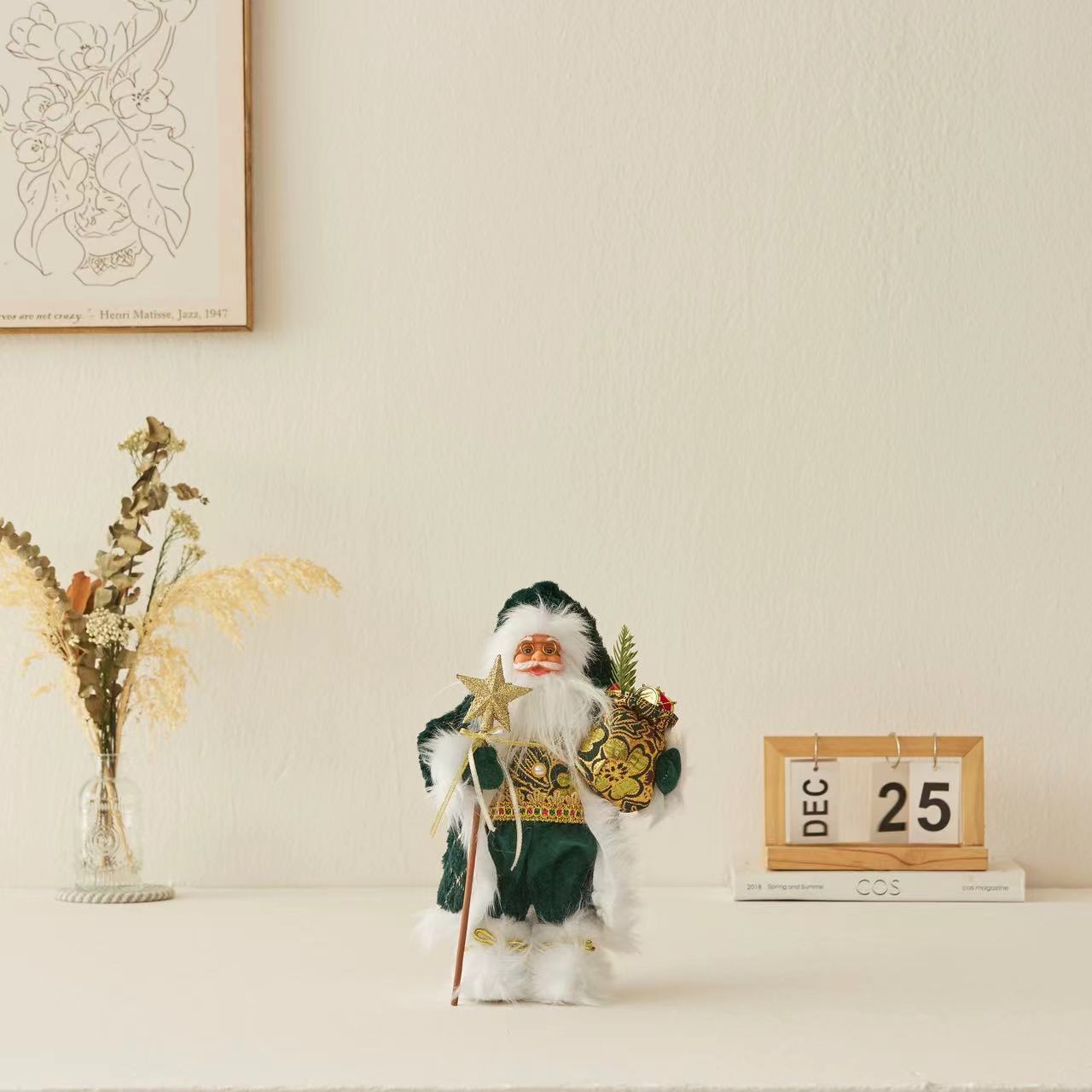 Picture of Cross Border christmas Santa Claus Ornaments Christmas Decorations Christmas Dolls Doll Ornaments Small Gifts