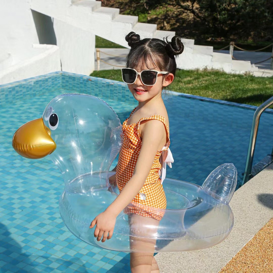 Picture of Children's swimming ring armpit ring seat ring 1-6 years old children's aircraft steering wheel inflatable Mount baby 2 boys and girls