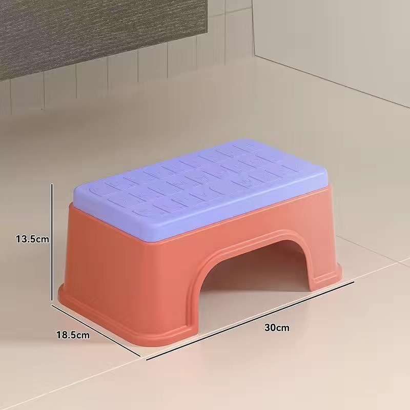 Picture of Step footrest, children's hand washing, anti-slip, plateau, field mat, footstool, small stool, washbasin, toilet stepping stool