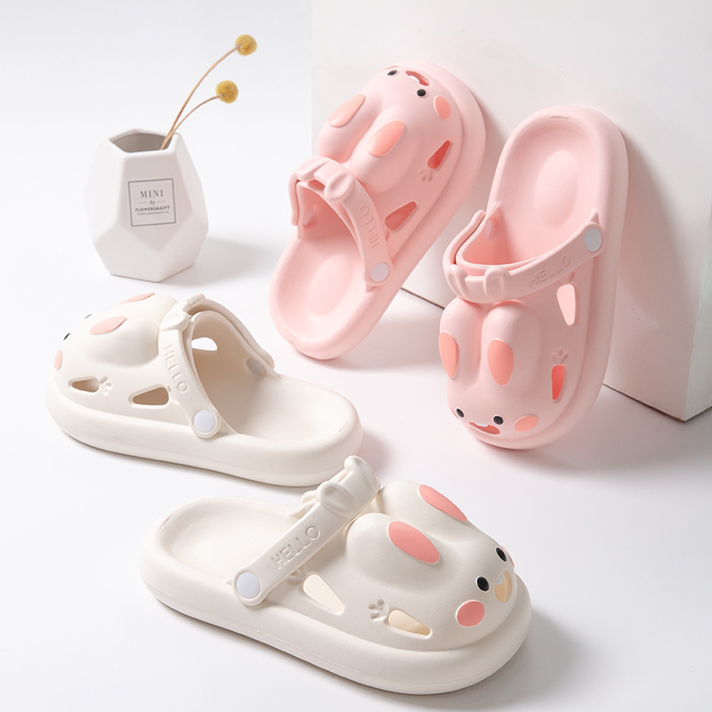 Cross-border New Cute Cartoon Children's Fun Slippers Indoor and Outdoor Soft Bottom Wear Children's Sandals and Slippers Women's Outdoor Wear