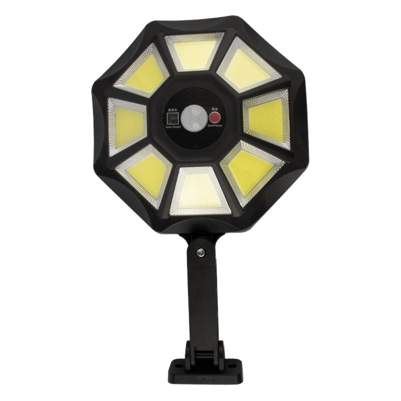 New solar induction street light integrated human body induction garden light outdoor garden LED induction light