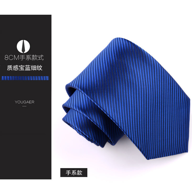 Picture of High-Quality Zipper Tie Men's Formal Business Groom Wedding 8cm Easy-To-Pull Convenient Lazy Boxed Short Style