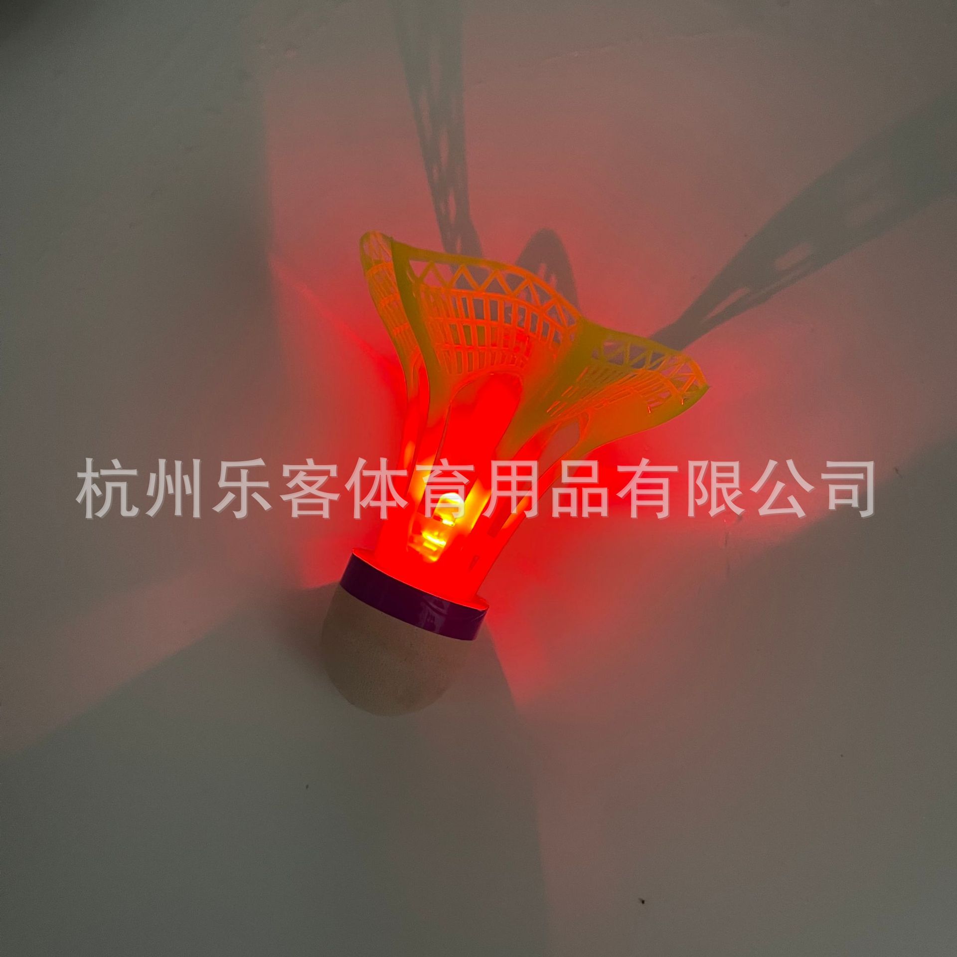 Picture of Leke Luminous Badminton Windproof Wind-resistant Badminton Nylon Ball Plastic LED Night Luminous Ball
