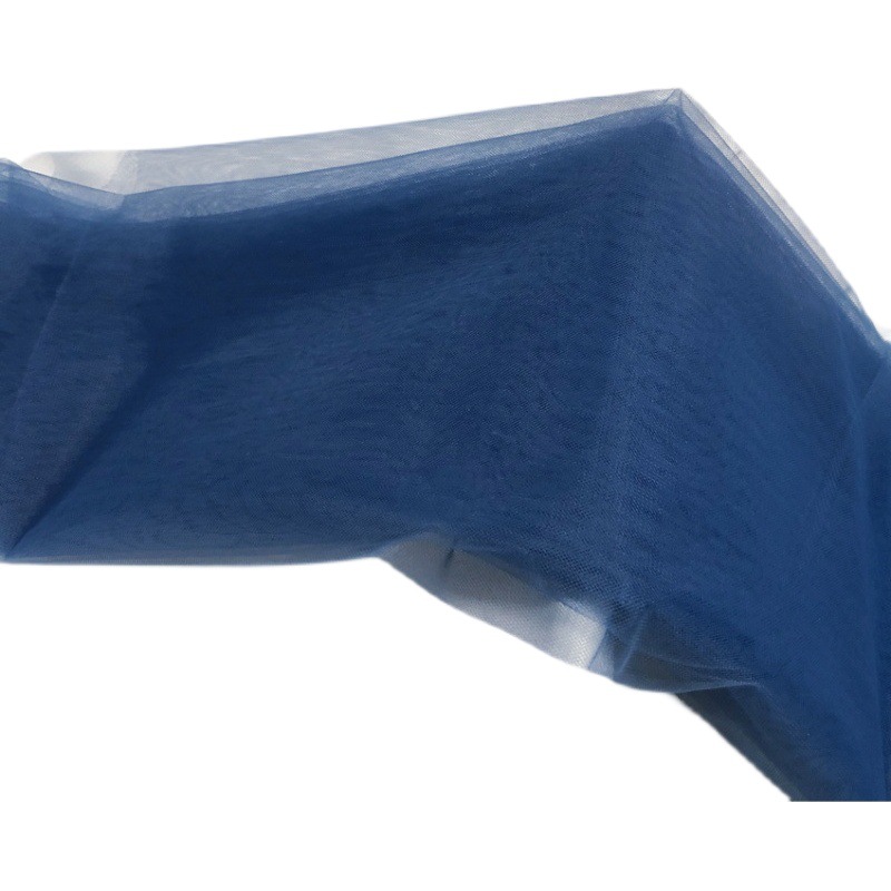 Encryption Gray Blue Haze Blue Wedding Gifts Clothing Design Mesh Fabric Skirt Mesh Fabric