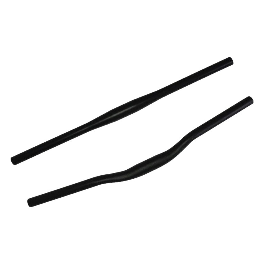 Bicycle handlebar aluminum alloy handlebar mountain bike horizontal handlebar straight handlebar swallow handlebar 31.8 black handlebar iron aluminum two kinds