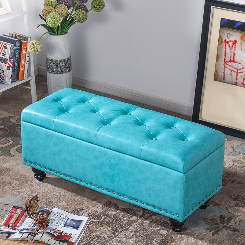 Picture of Clothing Store Sofa Stool Rest Dressing Room Bench Storage Door Shoe Changing Stool Fitting Room Shoe Changing Stool