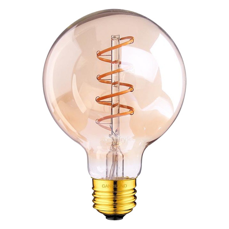 ebay cross-border retro led bulb 3W Brown warm yellow E27 dimming soft filament decorative Flexible lamp light source 110V