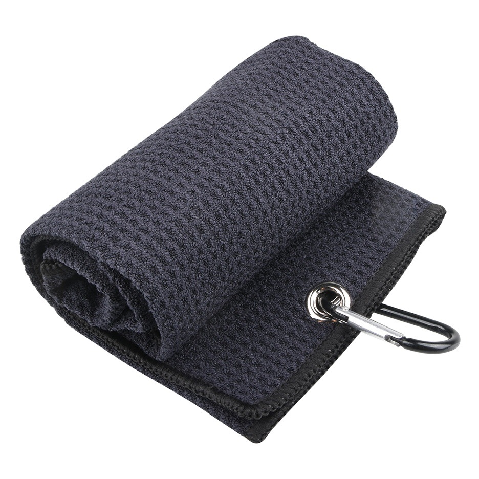 Cross-border hot sale golf cleaning set hook delicate towel club cleaning double-sided brush