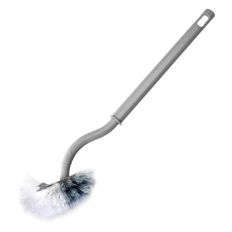Toilet Brush Set Toilet Brush Japanese-style S-shaped Toilet Brush Cleaning Brush Toilet Brush Three-piece Brush Simple