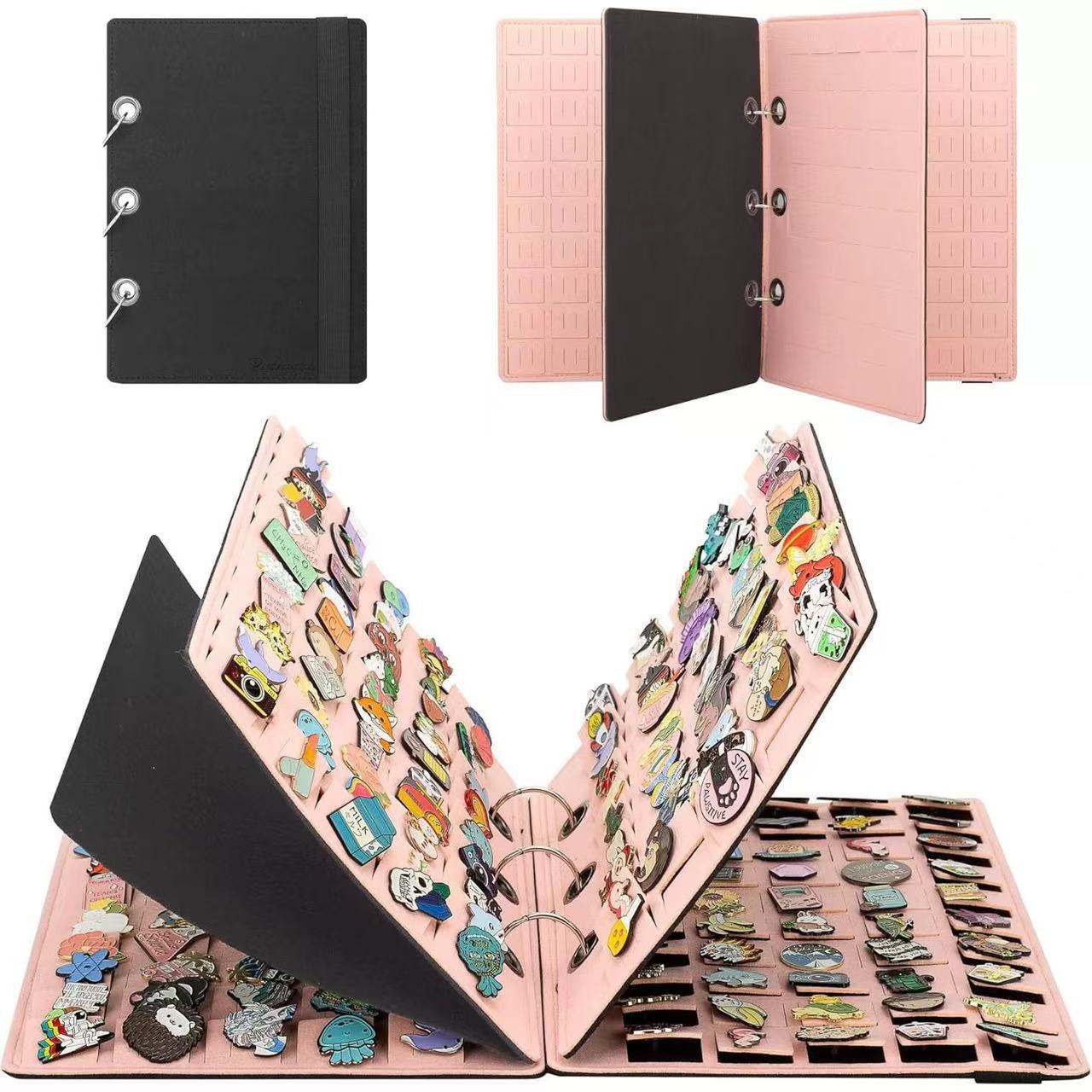 Cross-border Felt Cloth Color Bracing Brooch Collector Book Pin Display Bag Badge Collection Amazon