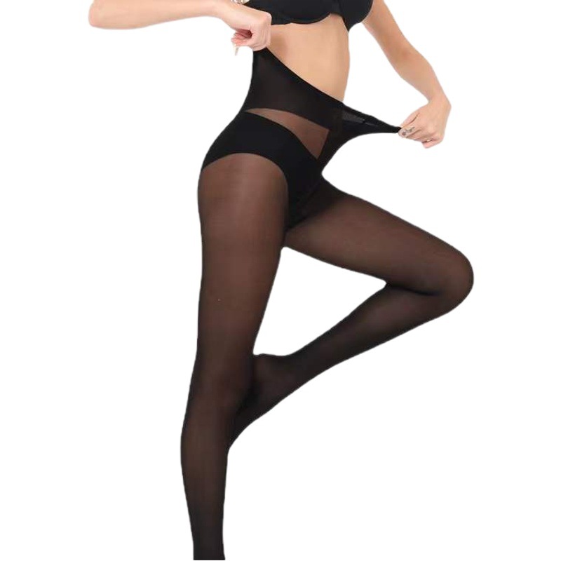 Stockings, Core-Spun Silk Wholesale Summer Thin Pantyhose, Flat T-Level Bikini, Free-Cut Stockings, One-Line Invisible