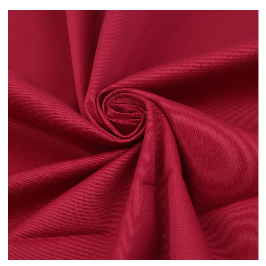 Cotton polyester elastic twill (weft is a double core yarn) double core yarn elastic woven ct elastic twill