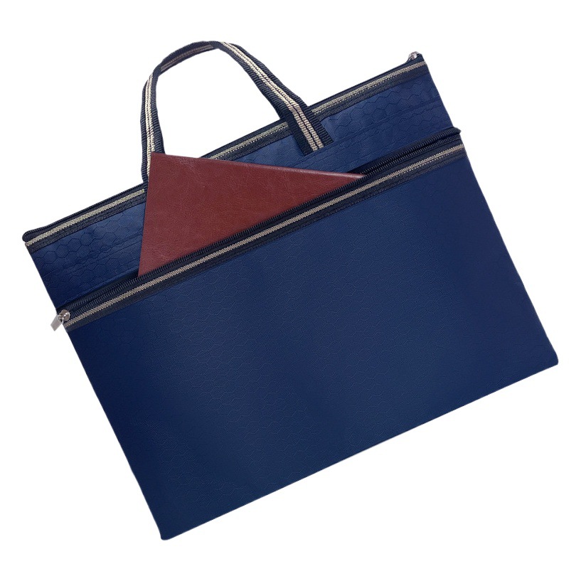 Baili H137 portable file bag file bag conference training package printed logo briefcase