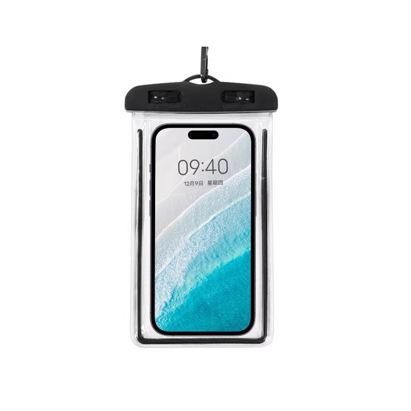 Picture of 2025 New Water Splashing Festival Mobile Phone Waterproof Bag Touchscreen Swimming Drifting Diving Photo Protective Case Takeaway Rainproof