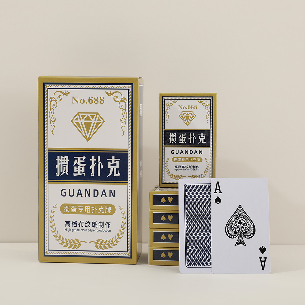 Picture of Egg special playing cards wholesale full box of high-end egg poker tips high quality competition competitive playing cards
