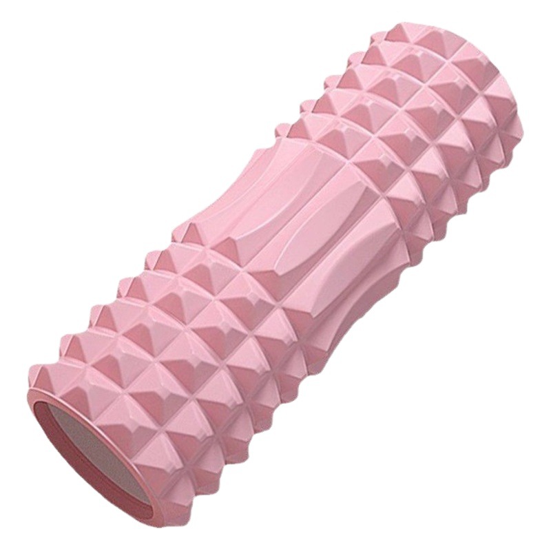 Crescent Solid Foam Roller, High-Strength Enhanced Version, Leg Beauty Tool, Calf Massager, Hollow Wolf-Tooth Yoga Column
