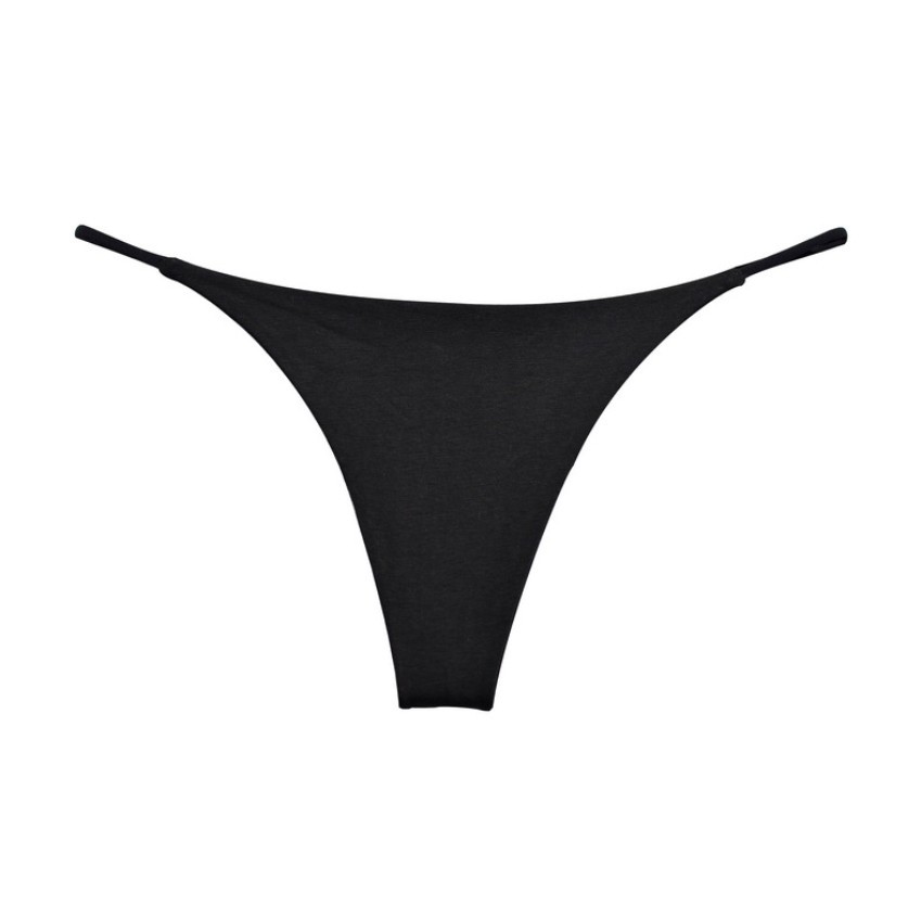 Picture of Jade Fragrant Pavilion New Version Double-Layer Thin Strap Thong Low Waist Low Waist Underwear Double-Layer Bikini Cotton Underwear for Women