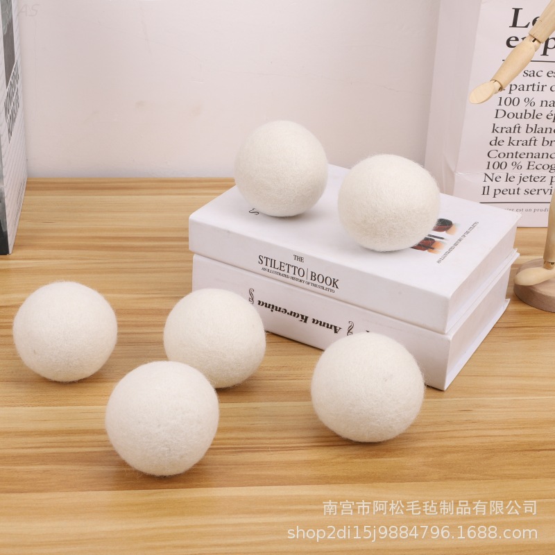 Picture of Cross-border wholesale wool ball drying ball wool drying ball home anti-winding drying laundry felt ball Electrostatic Removal