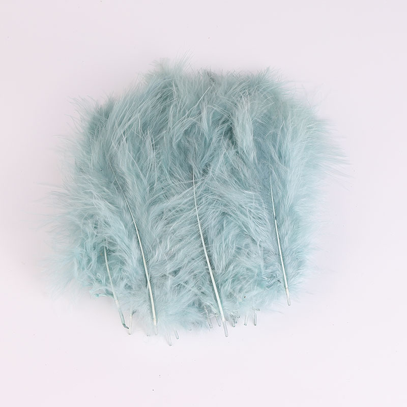 Picture of Cross-Border Wholesale Turkey Feathers Pointed Tail Velvet Feathers Colorful Feathers Dream Catcher Feathers Feather Lamp Wave Ball Feathers