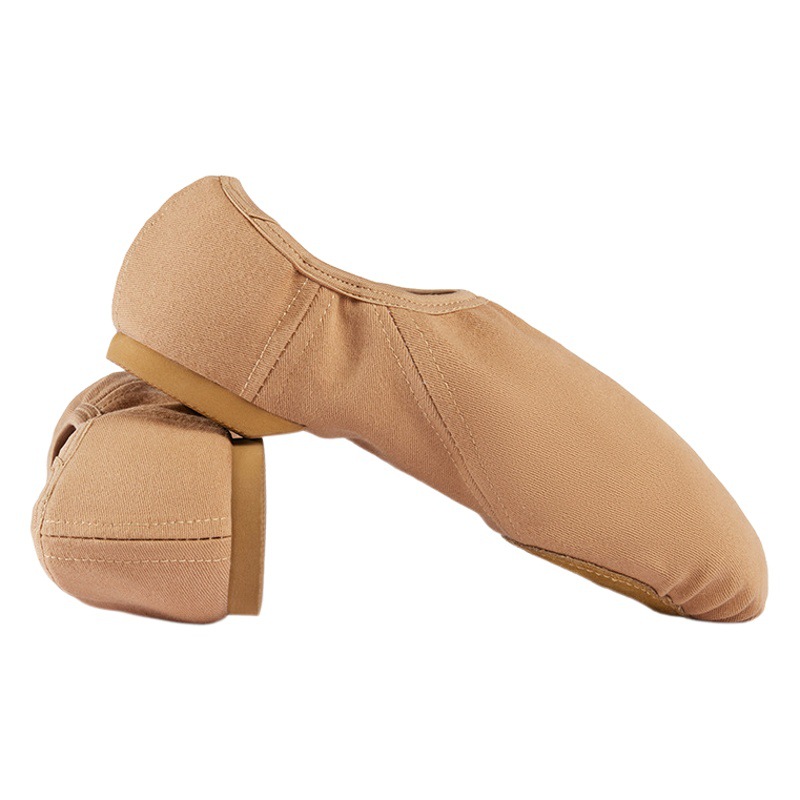 Dance Shoes Jazz Shoes Women's Adult Soft Sole Practice Shoes Chinese Dance Shoes Lace-up Free Cheerleading Shoes