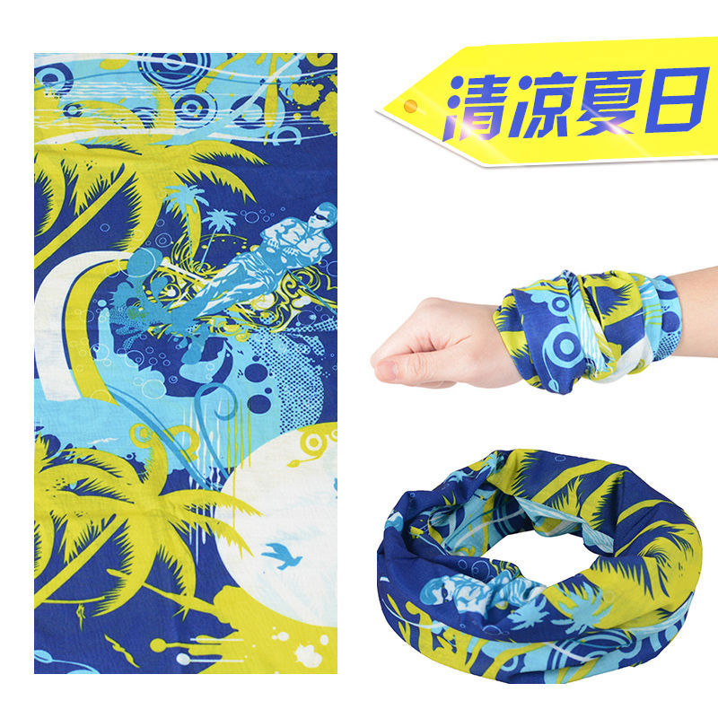 Picture of Magic Hood Face Scarf Men's Sports Outdoor Sunscreen Neck Protector Neck Sleeve Thin Women's Fishing Riding Varied Scarf