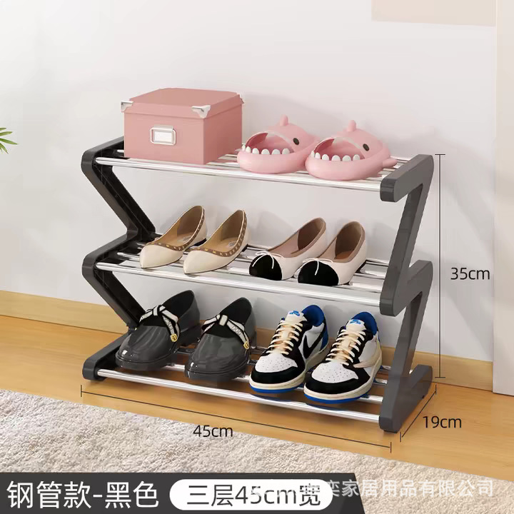 Picture of Creative Z Shoe Rack Cross-border Explosions Simple Household Shoe Storage Artifact Dormitory Multi-layer Assembled Shoe Rack