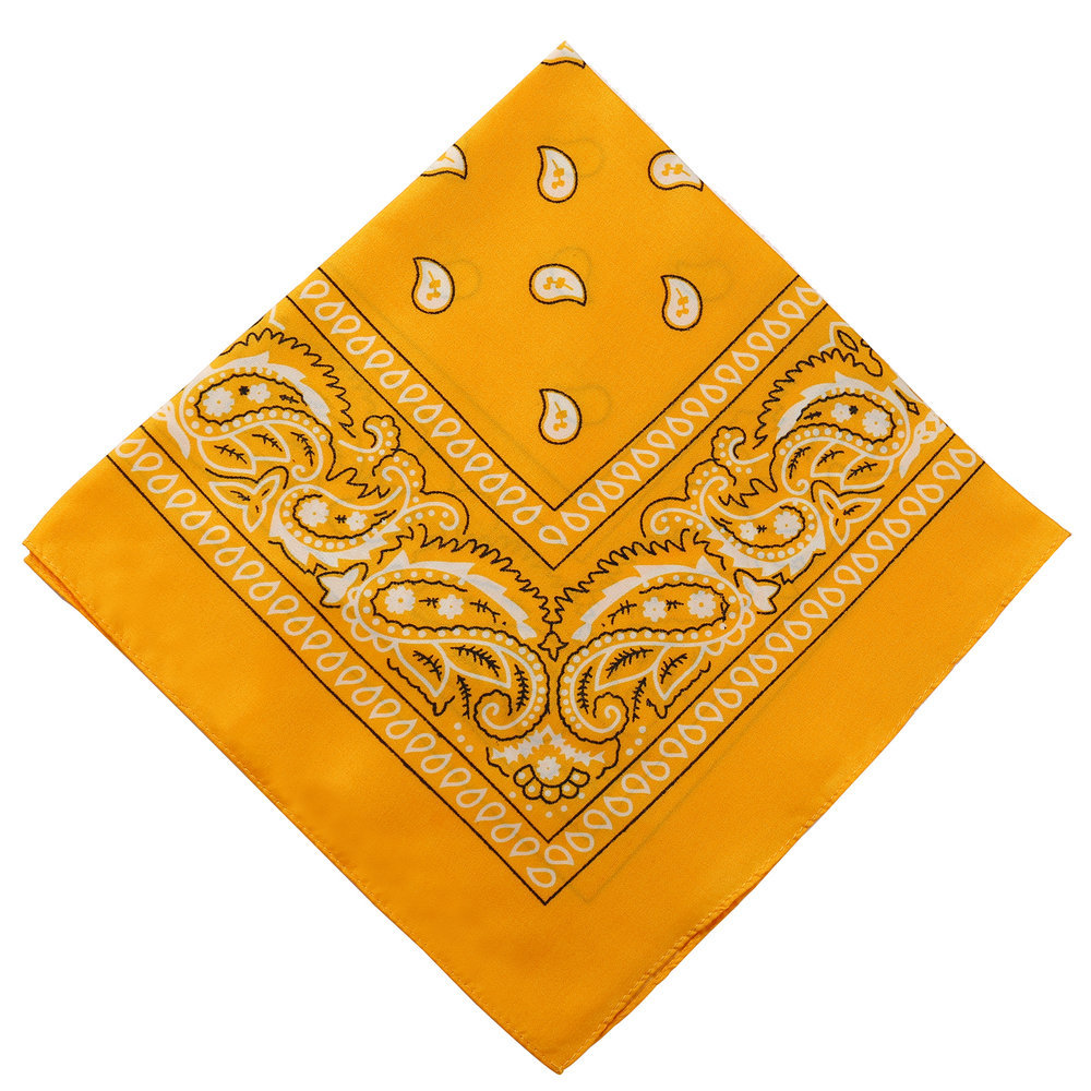 Picture of Amazon Europe and America Outdoor Riding Multifunctional Turban Cashew Flower Square bandana Magic Turban