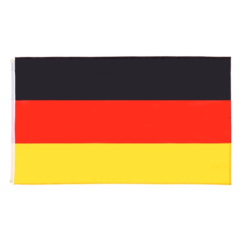 German flag striped three-color flag Germany flag polyester printed flag flag in stock cross-border exclusive